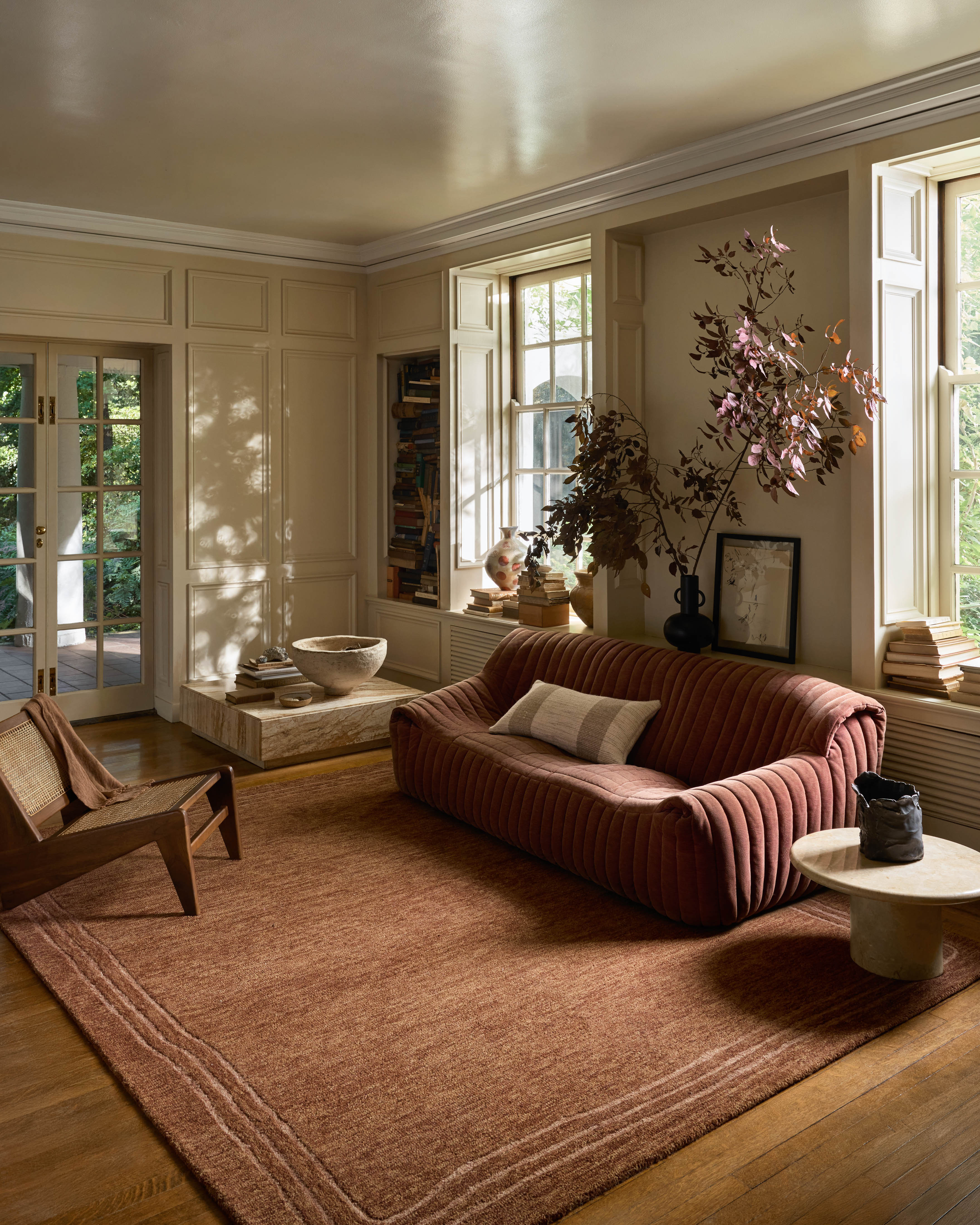 Leanne Ford x Loloi Craven Spice / Rose Area Rug & Reviews | Wayfair